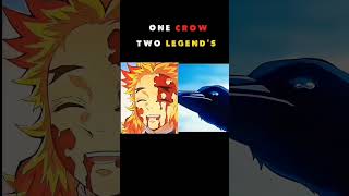 ONE CROW TWO LEGENDS anime naruto itachi animeedit demonslayer reels shorts edit [upl. by Ojaras788]