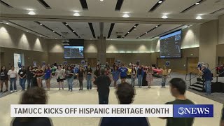 TAMUCC kicks off Hispanic Heritage Month celebration [upl. by Lleryd]