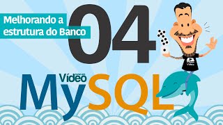 Curso MySQL 04  Melhorando a Estrutura do Banco de Dados [upl. by Diarmit]