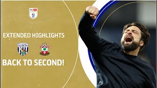 BACK TO SECOND  West Brom v Southampton extended highlights [upl. by Rapp]