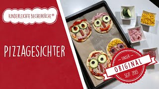 Einfaches Pizza Rezept für Kinder  Pizza Smilies  Kinderleichte Becherküche [upl. by Dayle]