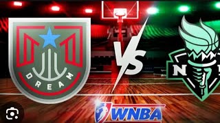 ATLANTA DREAM VS NEW YORK LIBERTY PLAYOFFS LIVE SCORE  WNBA SEASON 2024  ROUND 1 [upl. by Dnomhcir]