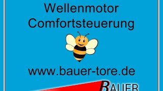 BAUER  Rolladen Wellenmotor Comfortsteuerung [upl. by Colner]