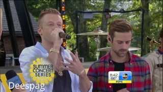 Macklemore Ryan Lewis White Walls GMA Good Morning America HD [upl. by Faro]