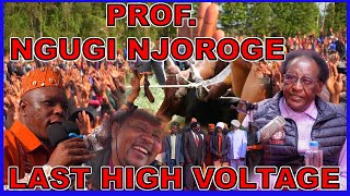 Prof Ngugi Njoroge last high voltage cultural ritual [upl. by Poppy]