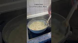 HähnchenGeschnetzeltes mit Reis 🍚 [upl. by Gault]