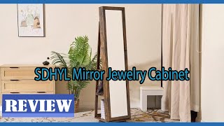 SDHYL Mirror Jewelry Cabinet Review [upl. by Aland]