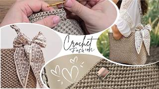 🌸 CROCHET VERSION BOUTIQUE TOUT SIMPLEMENT IRRESISTIBLE  🌸 TUTO FACILE amp RAPIDE MamieCrochet [upl. by Kruse]