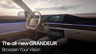 디 올 뉴 그랜저The allnew GRANDEUR  파노라믹 디스플레이  Broaden your vision [upl. by Yenffad]