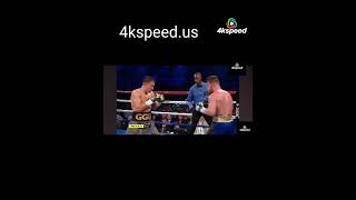 Canelo Alvarez vs Gennadiy GGG round 3 part 1 boxing alvarez ppv canelo ufc fyp fypシ゚viral [upl. by Fergus]