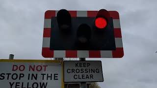 Misuse Harlescott Level Crossing Shropshire Tuesday 09042024 [upl. by Melc]