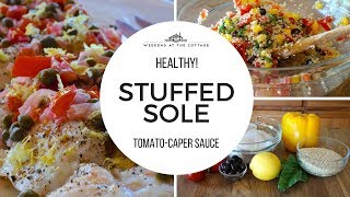 STUFFED SOLE WITH TOMATOCAPER SAUCE [upl. by Maitilde]