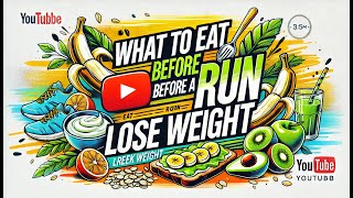 What to Eat Before Running to Burn Fat and Lose Weight [upl. by Willard516]