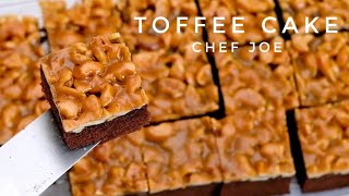 ท๊อฟฟี่เค้ก Toffee Cake สูตรทำขายในตำนาน หน้ากรอบ หอมเนยสด รสชาติเข้ม ทำขนมกับเชฟโจ Ep31 [upl. by Oria]