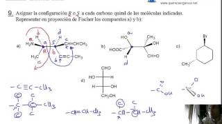 LA QUÍMICA ORGÁNICA EN PROBLEMAS 9NOTACIÓN RS [upl. by Corly919]