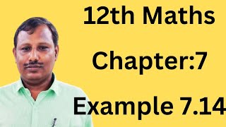 12th Maths Chapter7 Example714 find the angle between [upl. by Sundberg]