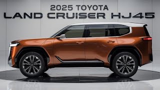 New The 2025 Toyota Land Cruiser HJ45 Iconic Design Meets Modern Powerquot firstlook [upl. by Yelrebmyk]