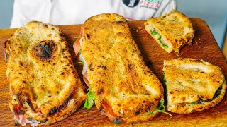 How To Make PANUOZZO NAPOLETANO A Delicious Neapolitan Pizza Sandwich Thats Easy To Make At Home [upl. by Ahsiloc]