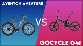 Aventon Aventure vs Gocycle G4i Comparison [upl. by Senn640]