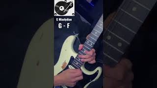 Chill mixolydian BLUES guitar licks 🎸 [upl. by Cleave]