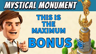 Mystical Monument MAX BONUS level 300  BOOM BEACH gameplay attack strategy amp animation [upl. by Anitserp]