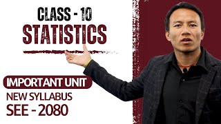 Statistics Class 10 in Nepali  Very Important SEE Questions  Compulsory Mathematics  Gurubaa [upl. by Norven]