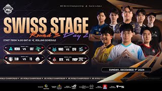 🔴LIVE  MLBB M6 World Championship  Swiss Stage Round 3 Day 2 [upl. by Ailam88]