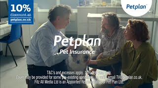 Petplan  Dog TV Ad Jan 2024 20s [upl. by Robbi819]