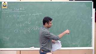 Dr Arnab Sen Lecture 1  Quantum Statistical Mechanics [upl. by Valentino]