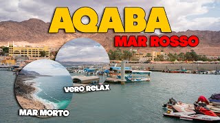 PRIMA VOLTA sul MAR ROSSO ad AQABA 🐪🇯🇴 Viaggio in Giordania 04 [upl. by Skipp]