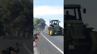 Damaging Tracktar 💥💥gta gaming subscribe [upl. by Ashmead]