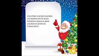 Natale rock  canzoni natalizie con testo Christmas music with lyrics [upl. by Nunciata697]