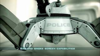 CRAB Robot London Riot Police  Prototype Sentry Mech [upl. by Recha]