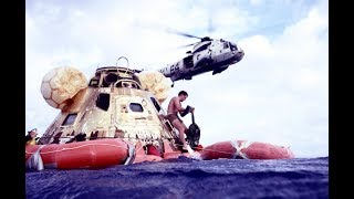 APOLLO 11 RECOVERY 16MM UNEDITED NASA POOL FOOTAGE [upl. by Eckardt]