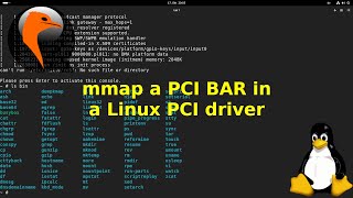 mmap a PCI BAR in a Linux PCI Driver [upl. by Regina]