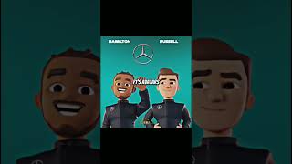 McLaren Toons🥂🗿f1 lewishamilton mclaren cartoon shorts [upl. by Ki40]