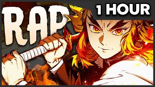 1 HOUR RENGOKU RAP  quotOver For Youquot  RUSTAGE ft Johnald Demon Slayer [upl. by Anuahsat68]