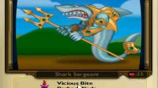 Bookworm adventure 2  Shark Sergeant creature [upl. by Furgeson42]