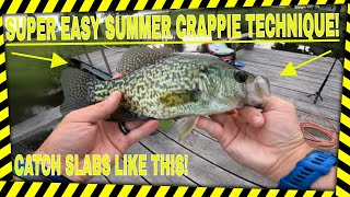 Mastering Summer Crappie Fishing Simple Technique for Bank Anglers [upl. by Neeloc]