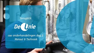 Dag 2 van de onderhandelingen cao Metaal amp Techniek in vogelvlucht [upl. by Eng]