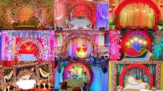 Top 14 stage design decoration ideas 🌺 SM decoration Hooghly 📲 M9899424494  weddingreception2024 [upl. by Decima]