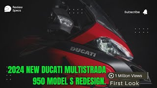 The New Ducati 2024  Multistrada 950 Model S Redesign [upl. by Nerual]