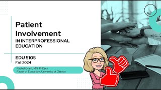 Patient Involvement in Interprofessional Education [upl. by Meagan]