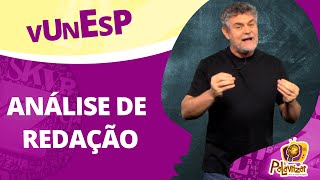 ANALISANDO UMA REDAÇÃO VUNESP  Ótima redação Unesp [upl. by Mireille]