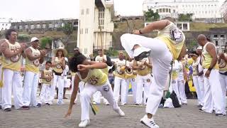 Lavagem do Bonfim Salvador 11012024 Grupo Internacional de Capoeira Topázio [upl. by Denby]