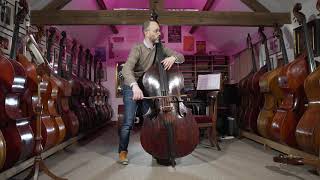 SOLD Pietro Antonio Testore Double Bass Played by Christian Ciaccio SOLD [upl. by Arataj]