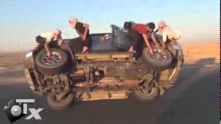 saudis changing tyres while driving [upl. by Aderfla]