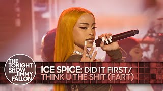 Ice Spice Did It FirstThink U The Shit Fart  The Tonight Show Starring Jimmy Fallon [upl. by Ermin524]