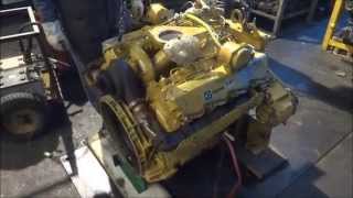 Caterpillar 3208 turbo engine [upl. by Aimit]