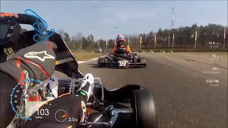 Onboard GoPro Rotax Max Senior  Karting Genk  Dutch Rotax Max Challenge Round 1 [upl. by Nolek]